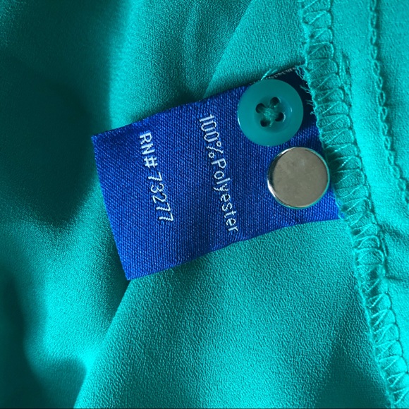 Apt. 9 sleeveless button down blouse. Size 1X - Picture 5 of 5